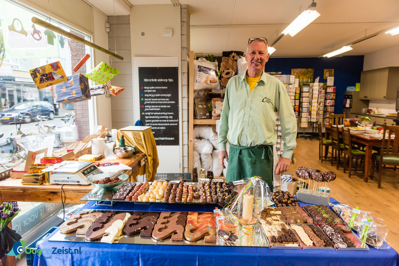 Piet Keppel van catering- en chocoladebedrijf Cuisine Culinaire Corneille 