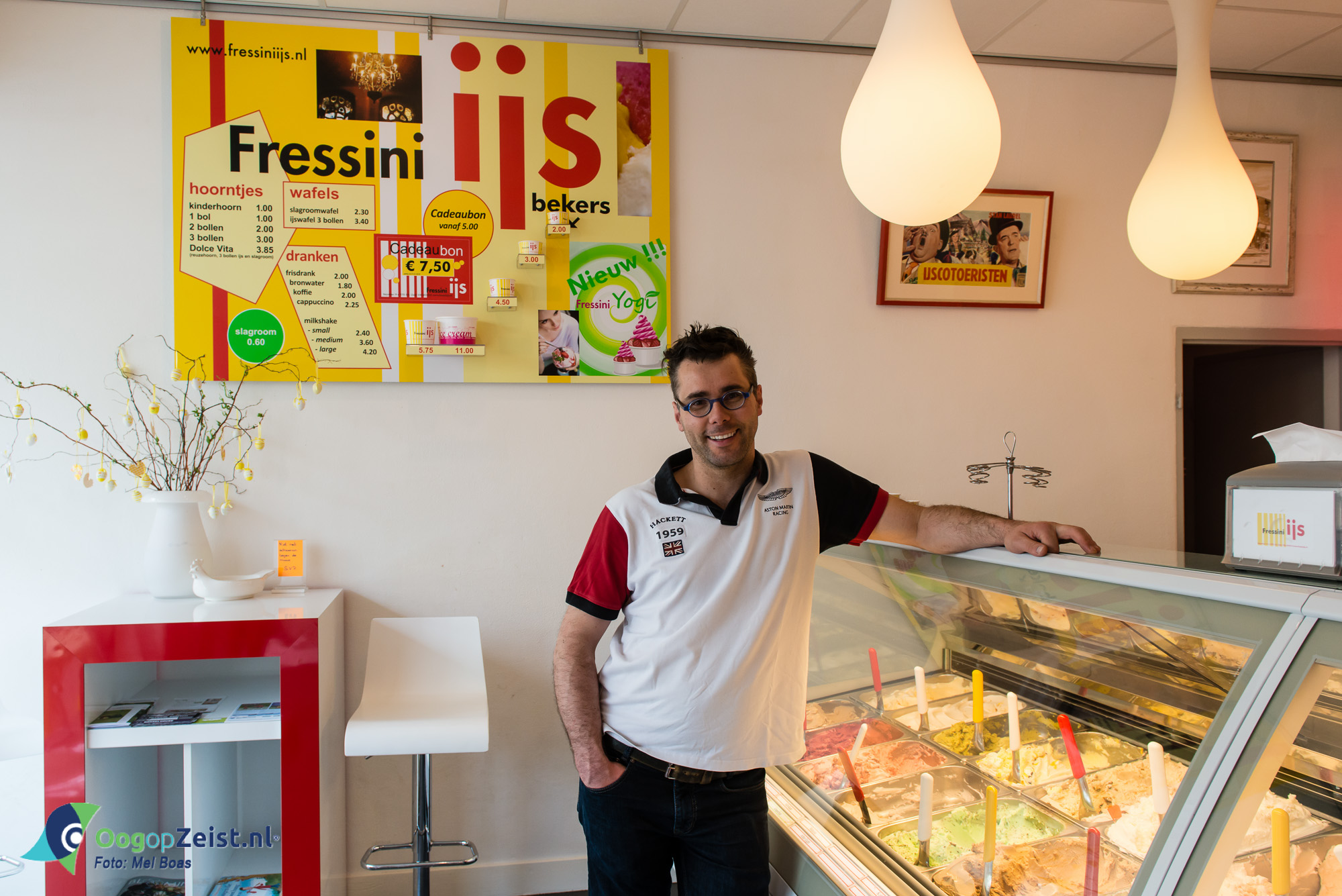 Bekende onbekende Zeisternaar: Peter Brouwes Fressini ijs