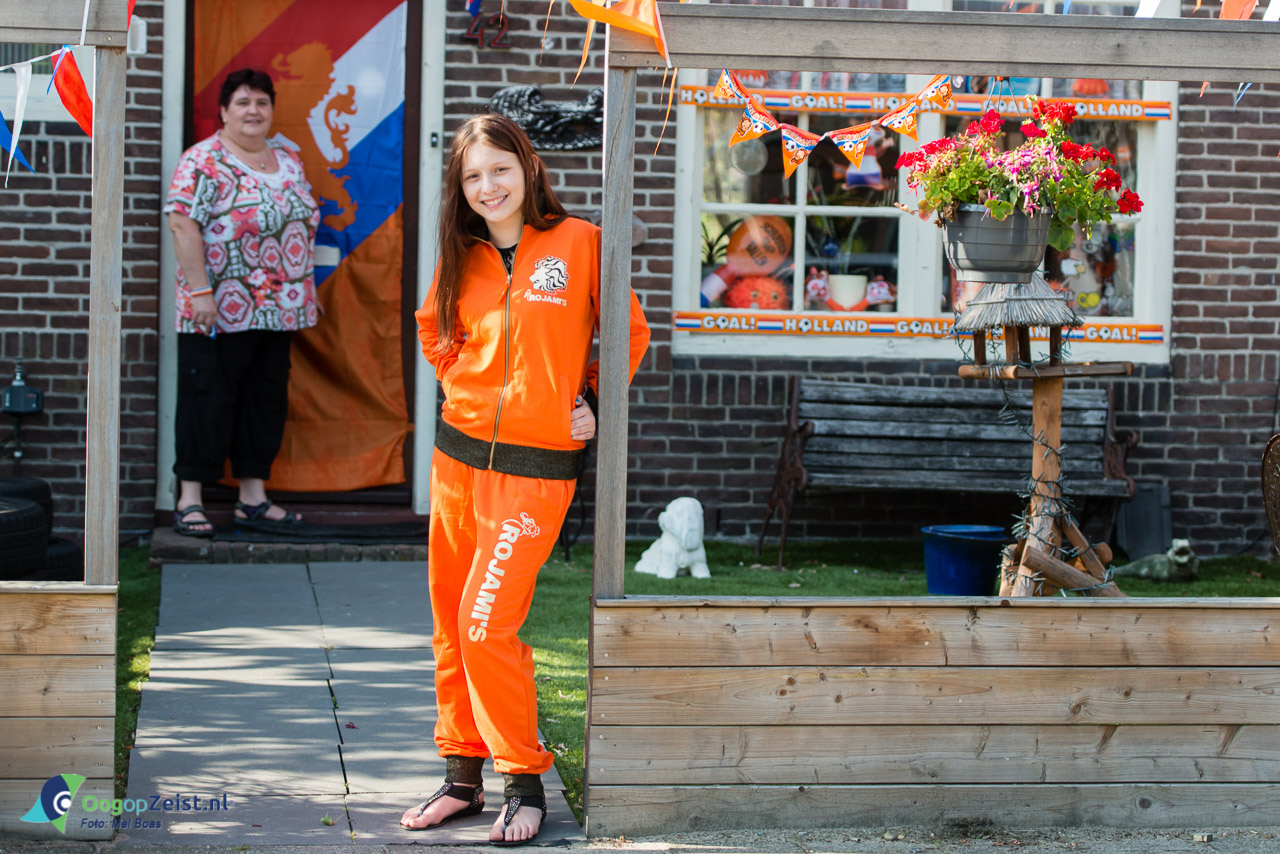 Het oranje gevoel van Esmee uit den Dolder