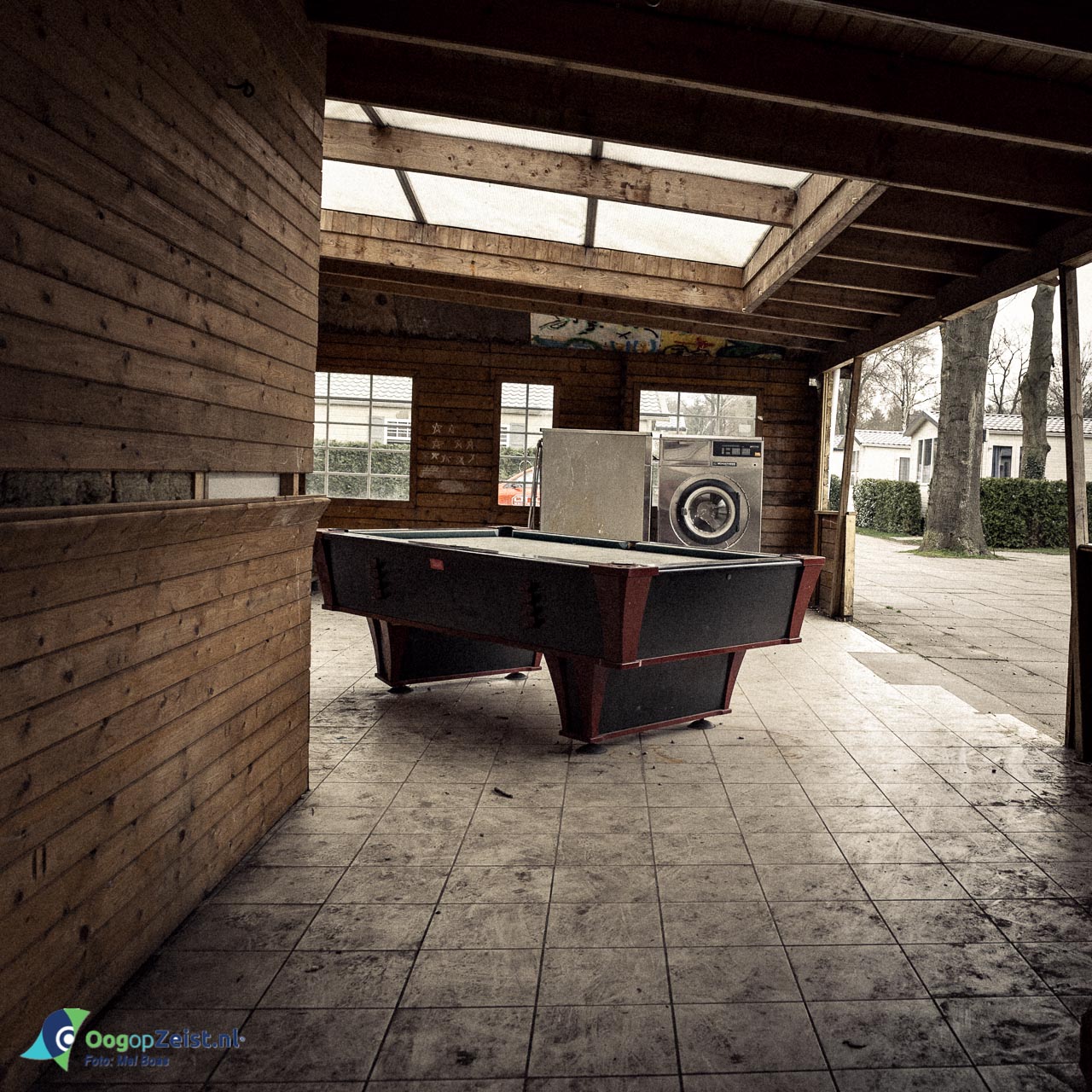 Camping Dijnselburg waar voornamelijk buitenlandse arbeiders wonen.