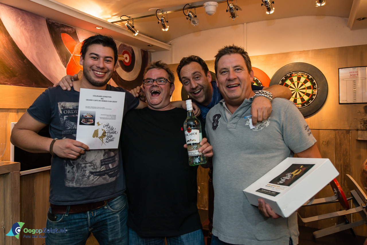 Jan Willem winnaar sjoelbak competitie