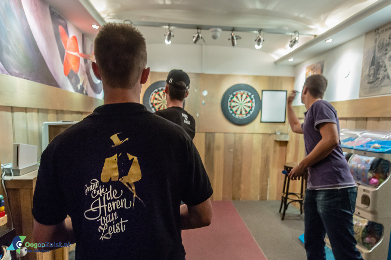 Dartwedstrijd ieder laatste zondag van de maand in de Heren van Zeist