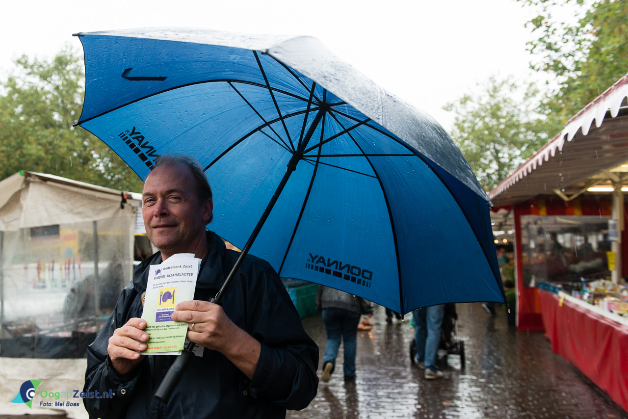 Voedselbank actie op de Markt