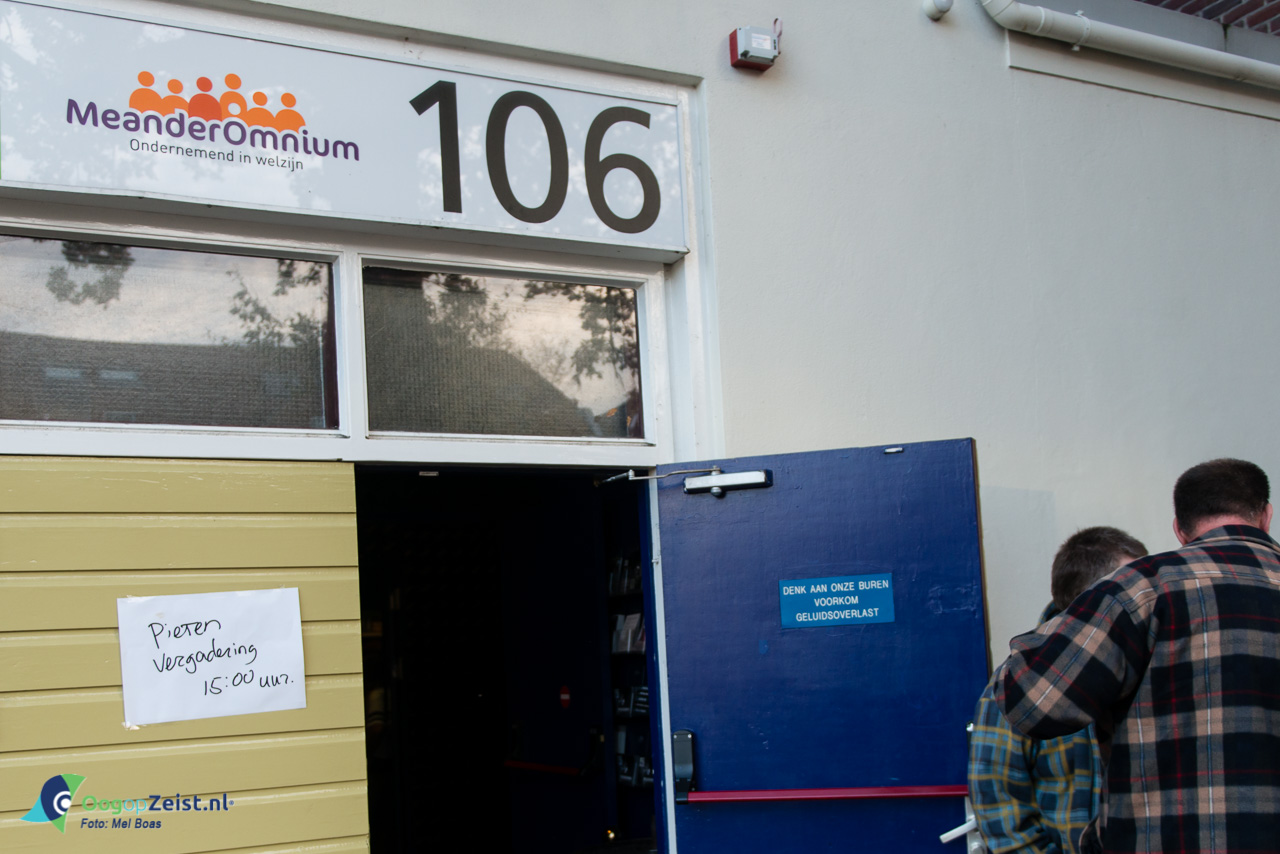 Pieten vergadering in de Peppel Zeist