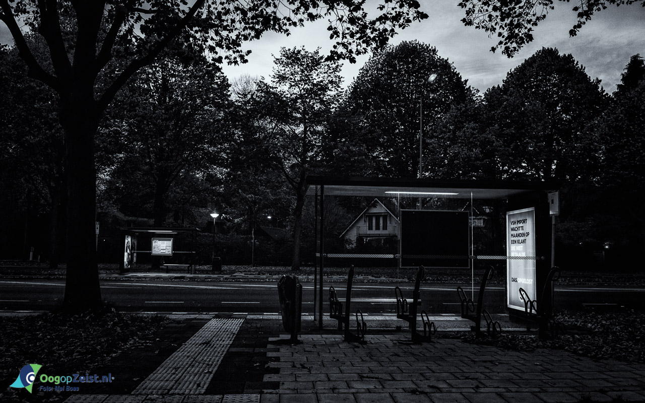 Bushaltes op de boulevard