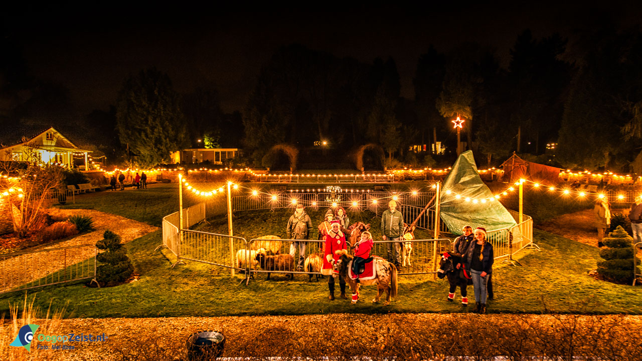 Levende Kerststal in de Dieptetuin
