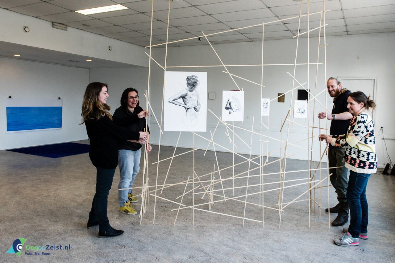7 Kunstenaars uit Zeist Exposeren onder de naam Territorium in de oude brandweerkazerne