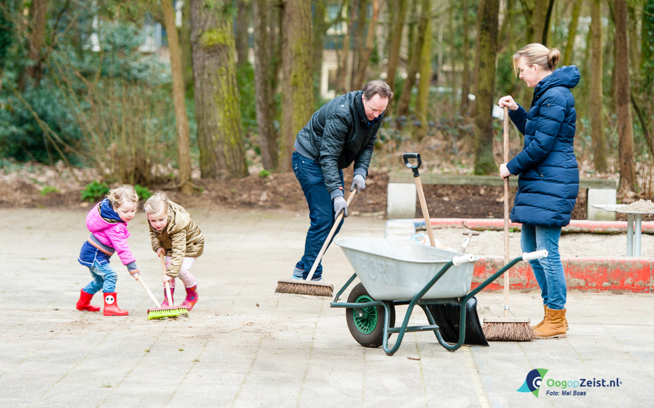 amen de torteltuin opknappen in Den Dolder door de buurtvereniging van omwonenden