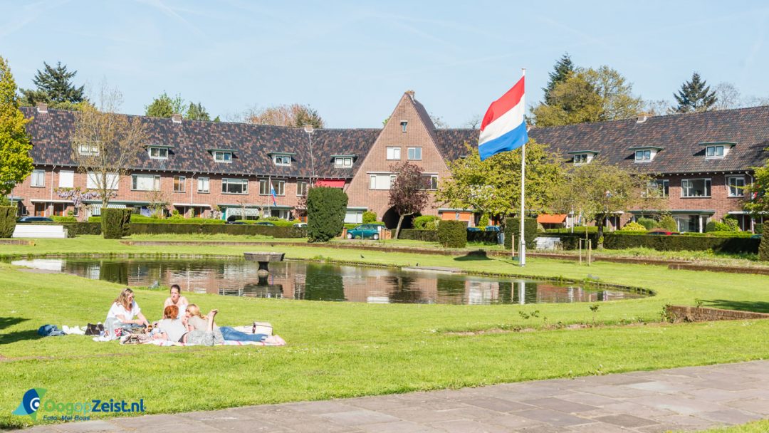 Bevrijdingsdag picknick in het park van het Bethaniëplein