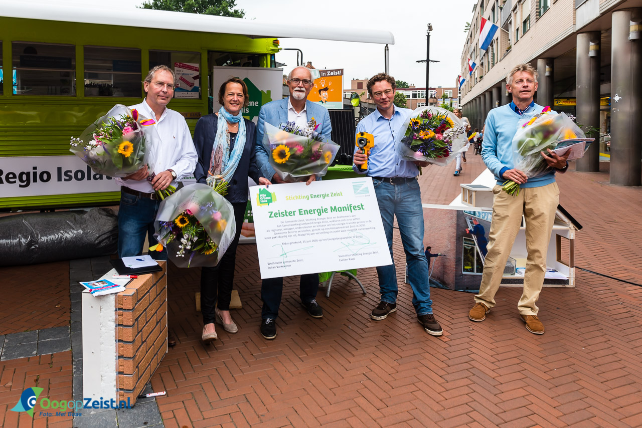 Zeister Energie Manifest ondertekent tijdens Duurzame Markt